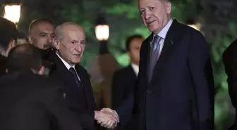 Erdoğan ile Bahçeli görüşme gerçekleştirdi