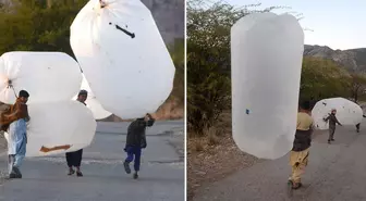 Çaresizlik neler yaptırıyor! Naylon torbalara doldurup evlerinde kullanıyorlar