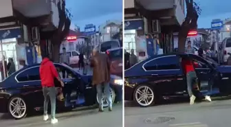 Eşiyle ilişkisi olduğunu iddia ettiği kişiyi defalarca bıçakladı; o anlar kamerada