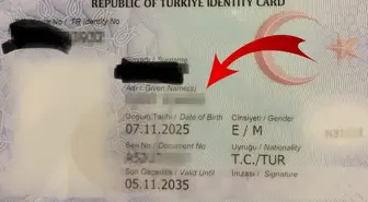 Yeni doğan çocuğuna koyduğu isim bomba