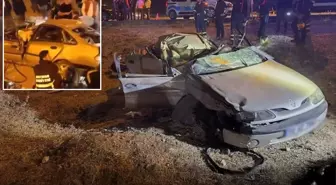 Otomobil tıra çarpıp şarampole yuvarlandı! 6 ve 8 yaşındaki iki kardeş hayatını kaybetti