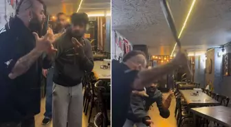 Beyoğlu'nda oyuncu Bahadır Ünlü hırsızlık yaptığı iddiasıyla çalışanını beyzbol sopasıyla darbetti