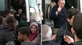 Erdoğan, yanına çağırdığı adama tek bir soru sordu