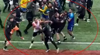 Futbol sahası ringe döndü, tam 24 kırmızı kart