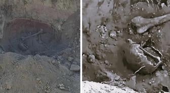 Denizli'de 5 toprak küpün içerisinde insana ait kemik parçaları bulundu