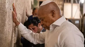 Koltuğu bırakmadan İsrail'e koştu, Eric Adams'tan tartışmalı veda