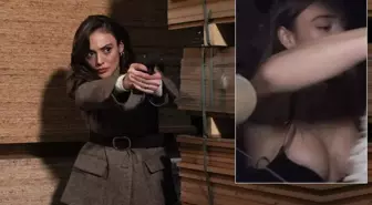 Teşkilat dizisinin Hilal'i Rabia Soytürk, zoom yapan muhabirin kurbanı oldu