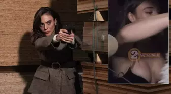 Teşkilat dizisinin Hilal'i Rabia Soytürk, zoom yapan muhabirin kurbanı oldu