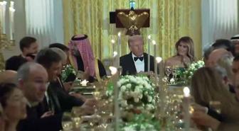 Beyaz Saray'da Ronaldo'ya sevgilisi eşlik etti: Tercih ettiği elbise göz kamaştırdı