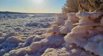 Sular çekildi, Tuz Gölü fotoğrafçıların yeni gözdesi oldu