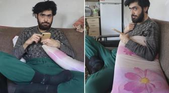 3 yıldır evden çıkmayan Barış Özbay arkadaşının nişanına katıldı