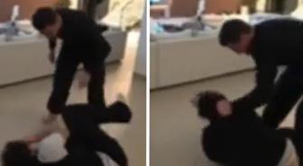 Canlı yayında öldüresiye dayak! MMA dövüşçüsü öfkesine hakim olamadı