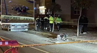 Polisten kaçtı, kaza yaptı! Feci kazada motosiklet sürücüsü hayatını kaybetti