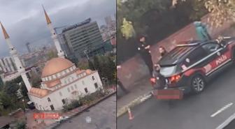 Camiden uygunsuz sesler yükseldi, polis soluğu bölgede aldı