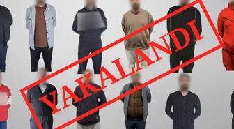 Kırmızı bültenle aranan 12 suçlu Türkiye'ye getirildi