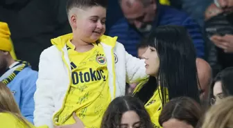 Lösemi hastası küçük Fenerbahçe taraftarının hayali gerçeğe dönüştü