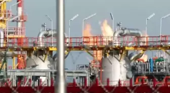 Botaş tesisinde yangın! Alevler yükseldi, alarm durumuna geçildi