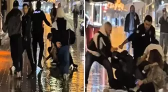 İstiklal Caddesi boks ringine döndü