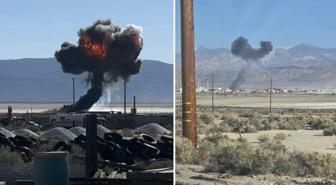 ABD'de F-16 savaş uçağı düştü