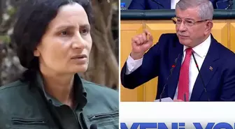 Davutoğlu, tehditler savuran Bese Hozat'a 2013 yılını hatırlattı