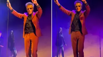 Teoman sahnede kendinden geçti