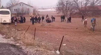 Öğrenci servisi faciası: Midibüsün dingili koptu, işte o görüntüler