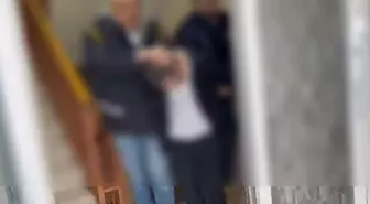 41 yıla hükümlü firari, kapıda polisi görünce intihara kalkıştı