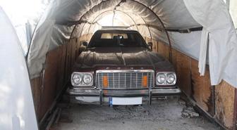 Bu serada sebze değil klasik araba yetişiyor