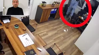 Alçıpanın üzerine basınca zemin çöktü, alt kata düştü