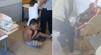 Otizmli öğrenciler iple bağlandı, MEB hemen harekete geçti