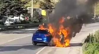 Süper Lig ekibinin yıldızı ölümden döndü! Aracı alev yandı