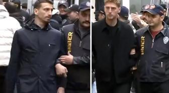 Mert Hakan ve Metehan'ın adliyeye sevk edildiği anlar