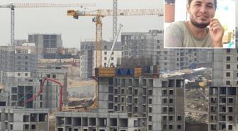 İnşaat işçisi şantiyede feci şekilde can verdi