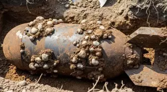 80 yıllık bomba kenti savaş alanına çevirdi