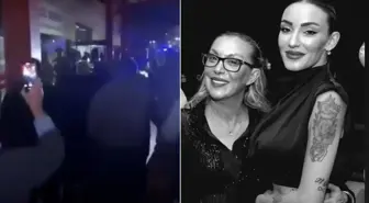 İtirafın ardından halk adliyenin önüne koştu! Annesini öldüren Güllü'nün kızına sloganlı tepki