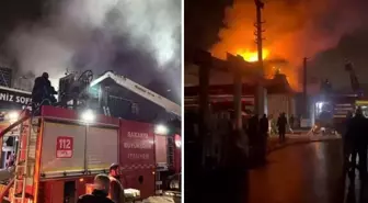 Büyük panik! Dükkan alev topuna döndü