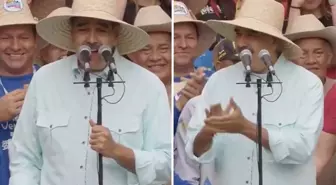 Venezuela Lideri Maduro'dan ABD'ye şarkılı mesaj: 'Don't Worry Be Happy'