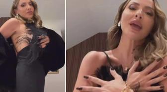 2025'e böyle veda etti! Hadise'nin kıvrak dansı kadar dekoltesi de olay