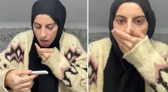 Ailesine 'Hamileyim' şakası yapacaktı, teste dikkatli bakınca şoke oldu
