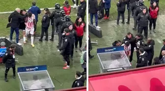 Görüntü Süper Lig'den! Maç bittiği gibi gözyaşları içinde soyunma odasına gitti