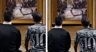 Juventus, efsane 10 numarası Del Piero'ya özel formayı Kenan Yıldız ile tanıttı