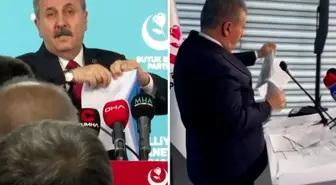 Mustafa Destici'yi küplere bindiren rapor! Kameralar önünde yırtıp attı, salon ayakta alkışladı