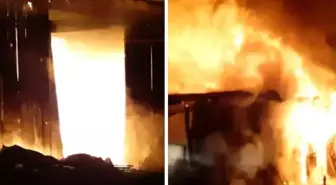 Kümesi alev alev yanan adamın dedikleri şaşırttı