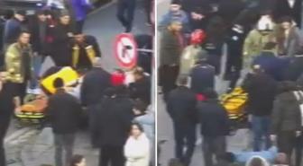 Şişli'de otomobil yayalara çarptı; 5 yaralı