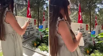 Şehit kızının mezardaki babasına sorduğu soru kahretti