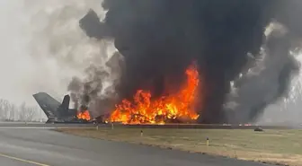 ABD'de özel jetin düşmesi sonucu 7 kişi hayatını kaybetti