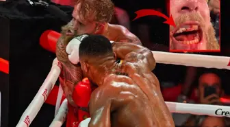 Anthony Joshua, Jake Paul'un çenesini kırdı