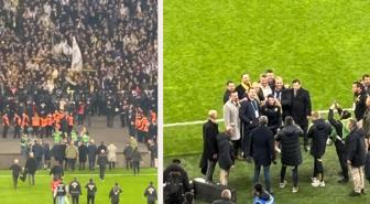 Sadettin Saran maç sonunda Fenerbahçeli taraftarların çağrısına cevapsız kalmadı