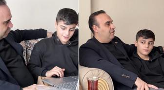 Altın dolu çantayı iade eden çocuklara Bakan Kacır'dan ödül