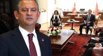 CHP-DEM Parti görüşmesi sonrası Özgür Özel'den Leyla Zana açıklaması